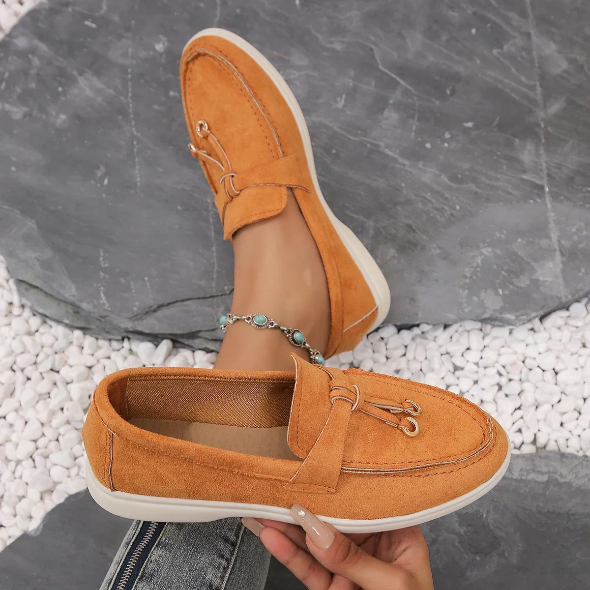 Retro Soft-Step Mocassins